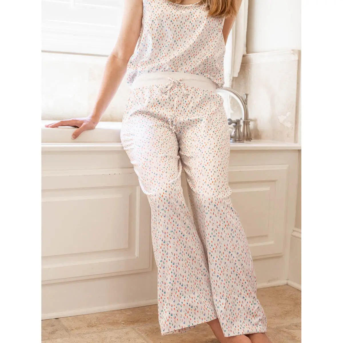 Confetti Slumber pants White/Multi