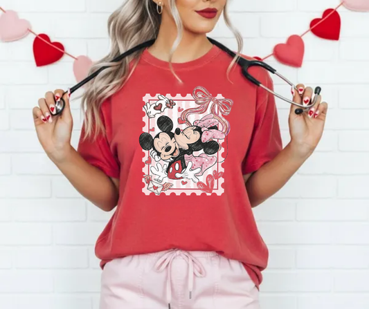 Retro Valentine Mickey & Minnie