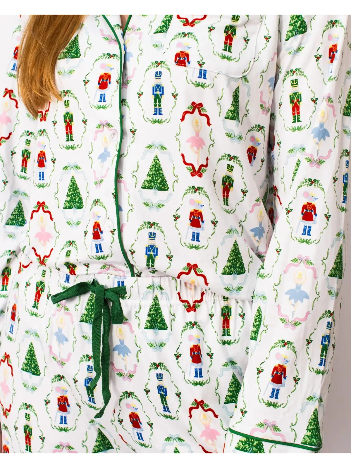 Nutcracker Waltz Sleep Pants White/Multi