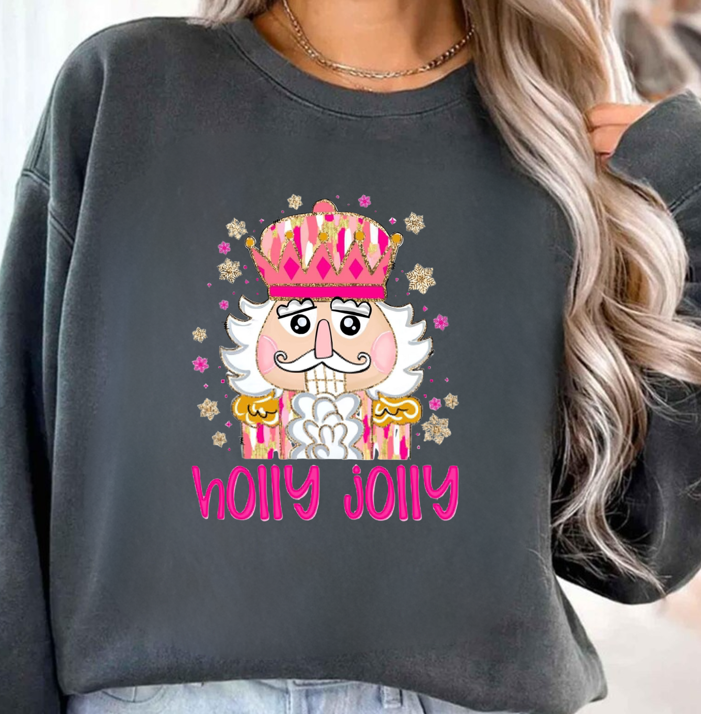 Holly Jolly Nutcracker Sweatshirt