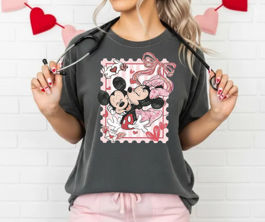 Retro Valentine Mickey & Minnie