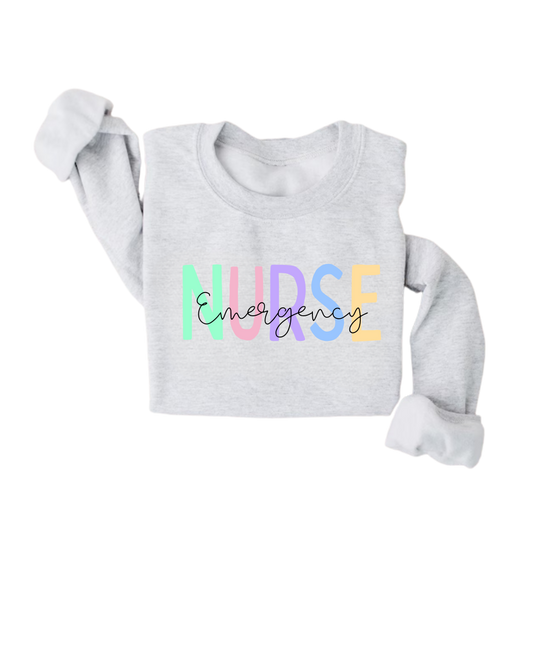 Emergency Room  Nurse Sweatshirt
