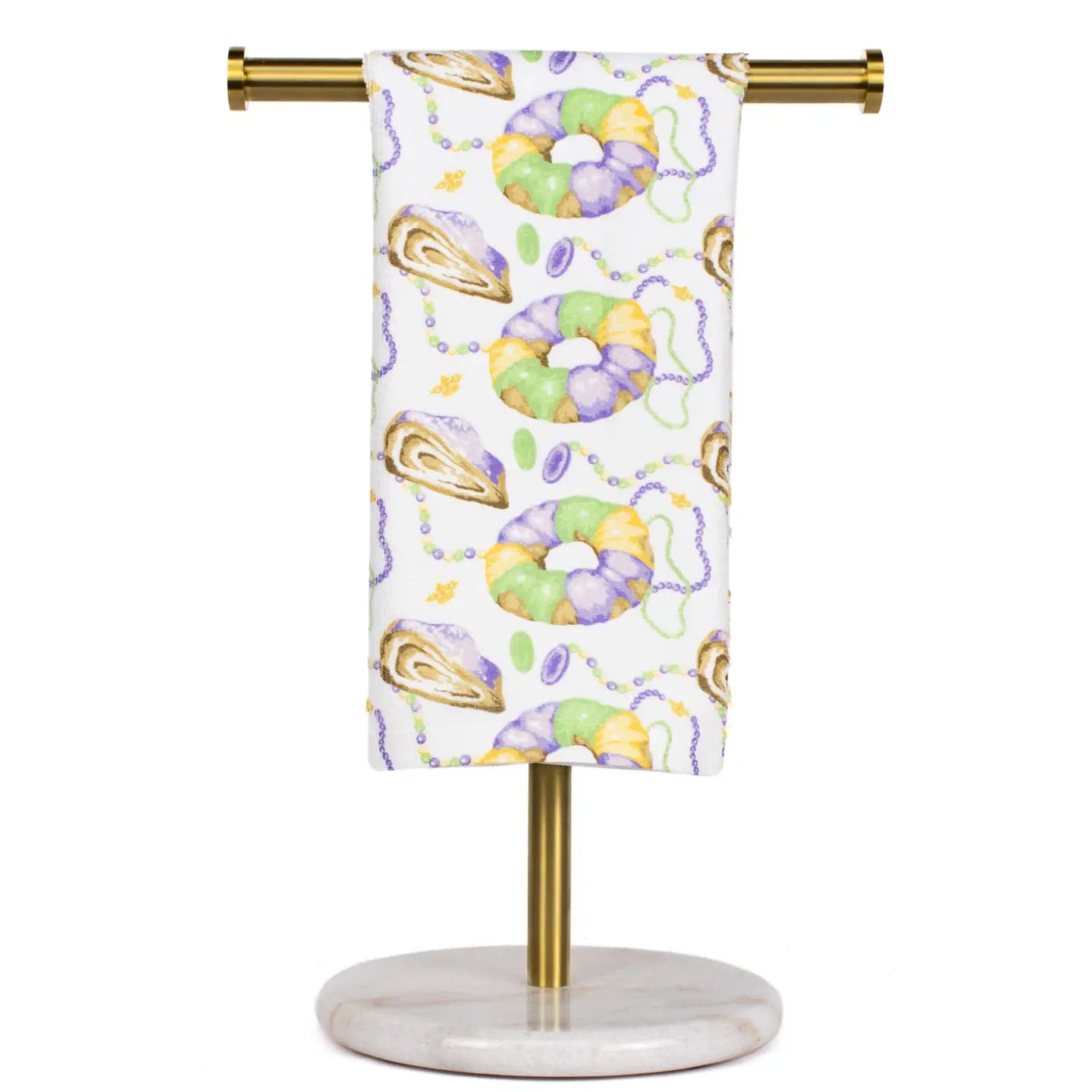 King Cake Love Kitchen Towel