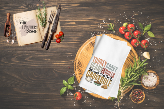 Thanksgiving Flour Sack