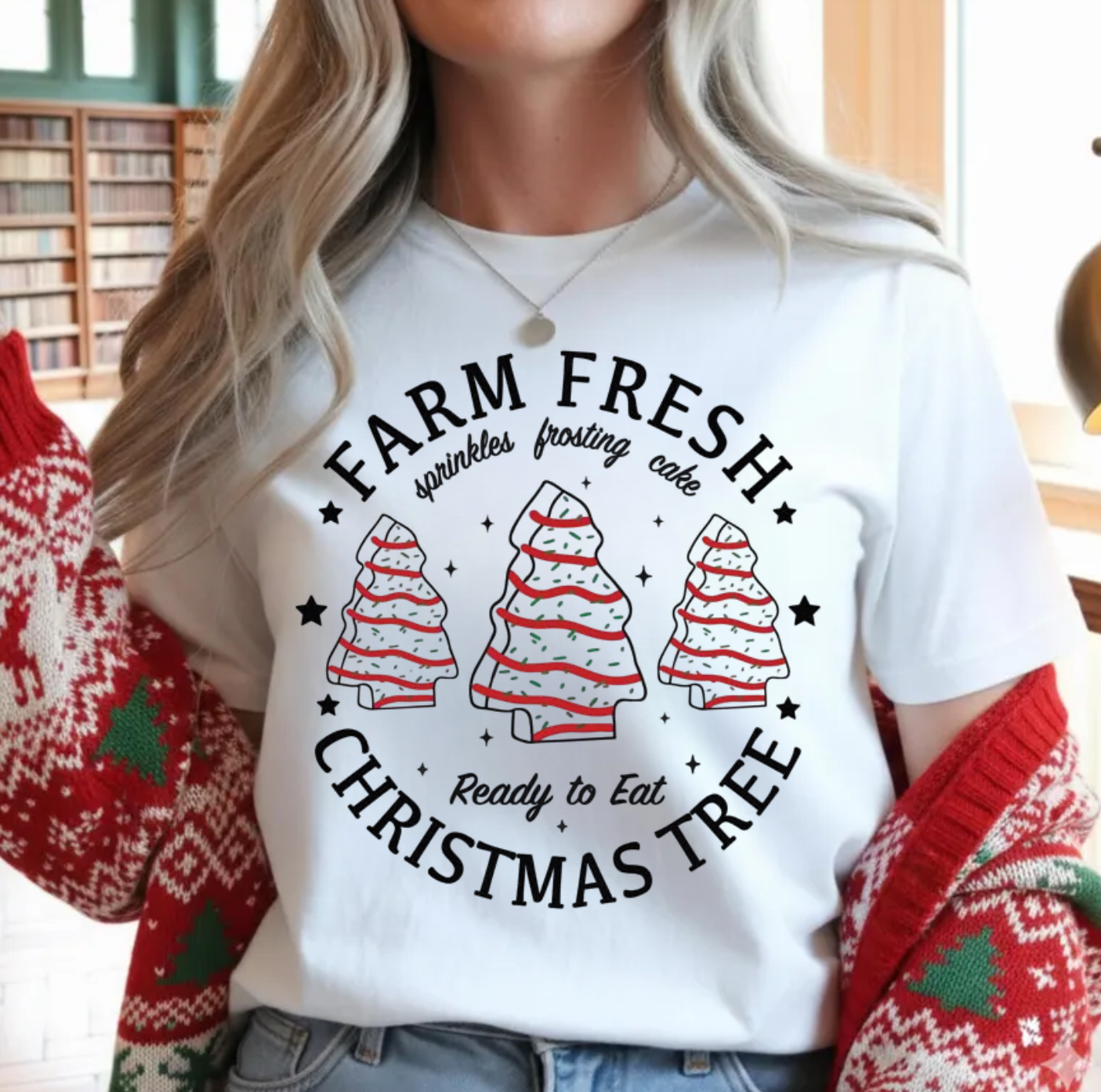 Farm Fresh Christmas Tree Shirt