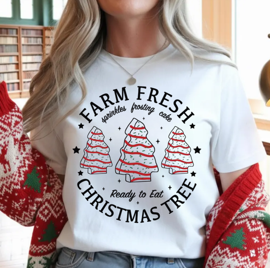 Farm Fresh Christmas Tree Shirt