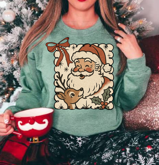 Retro Santa Sweatshirt